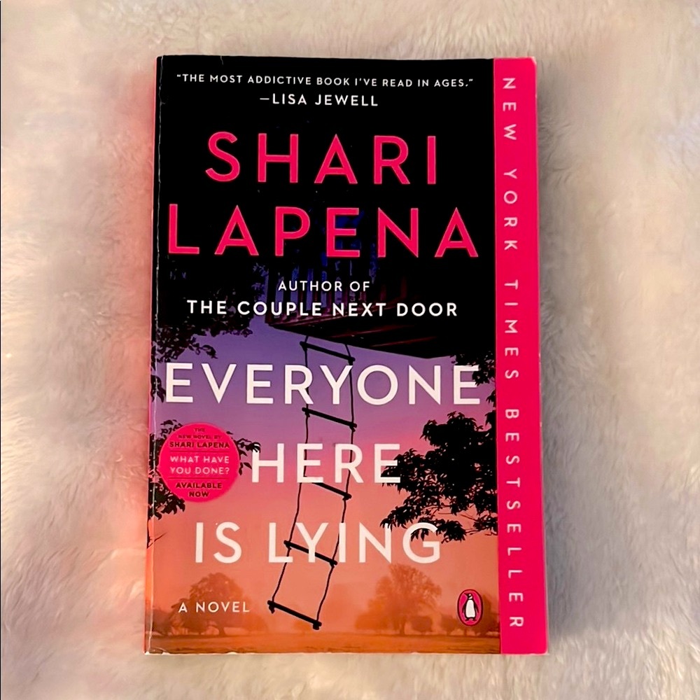 NEW! 📕 ‘EVERYONE HERE IS LYING' FICTION PAPERBACK NOVEL BOOK by SHARI LAPENA